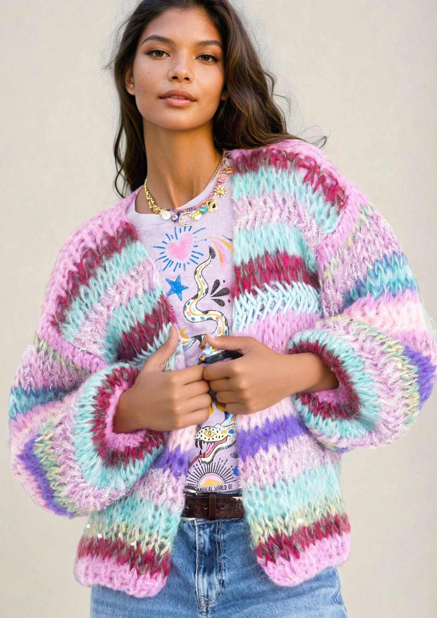 Cardigan Frou Frou givre pastel *Offre LTD*